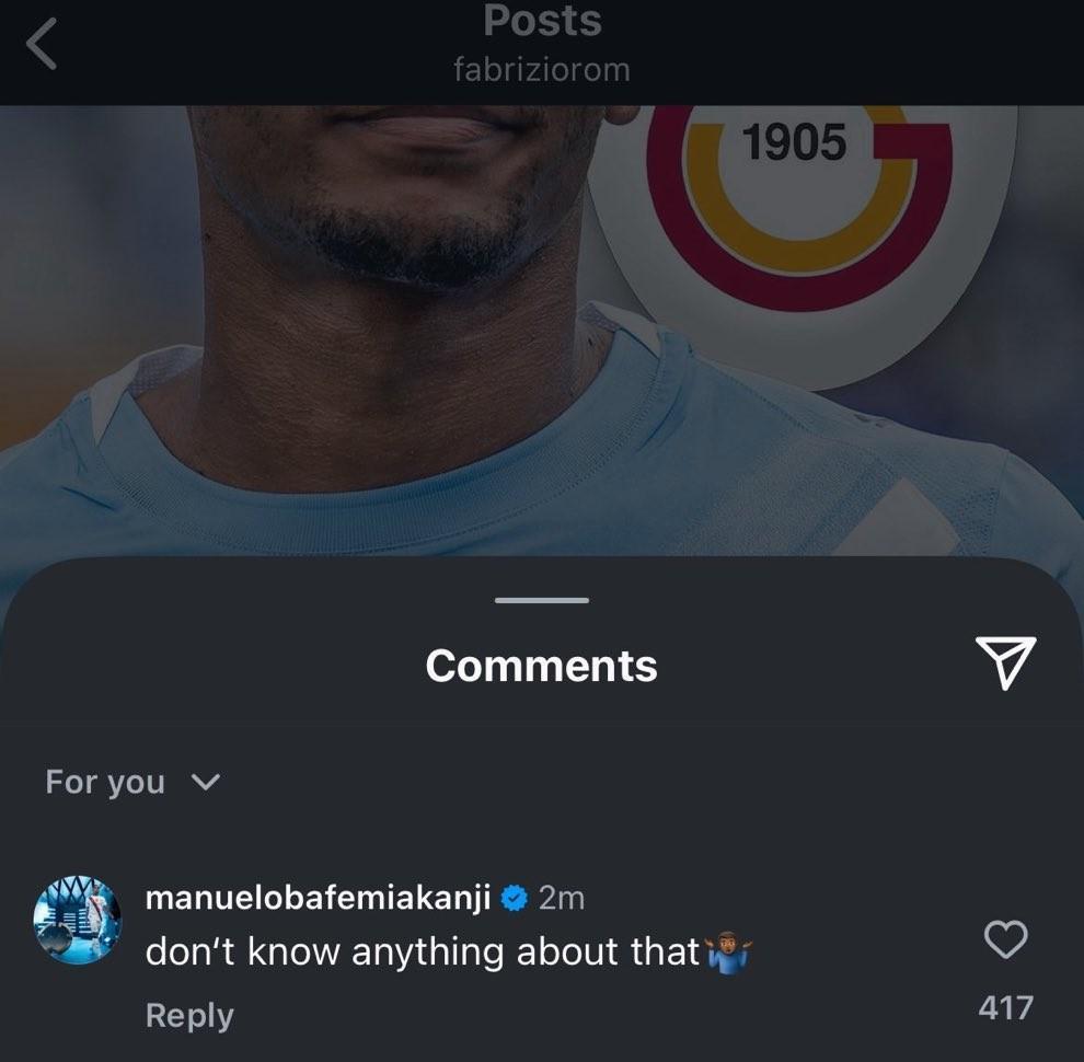 开云体育官方网站-罗马诺称加拉塔萨雷即将谈妥阿坎吉，后者：我怎么啥也不知道