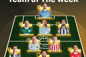 开云体育官方网站-世俱杯第2轮最佳阵容：梅西、凯恩领衔锋线，迪马利亚&amp;巴雷拉在列