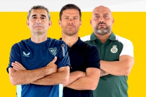 开云平台-西甲8月最佳主帅候选：阿隆索&amp;巴尔韦德&amp;西班牙人主帅M-冈萨雷斯